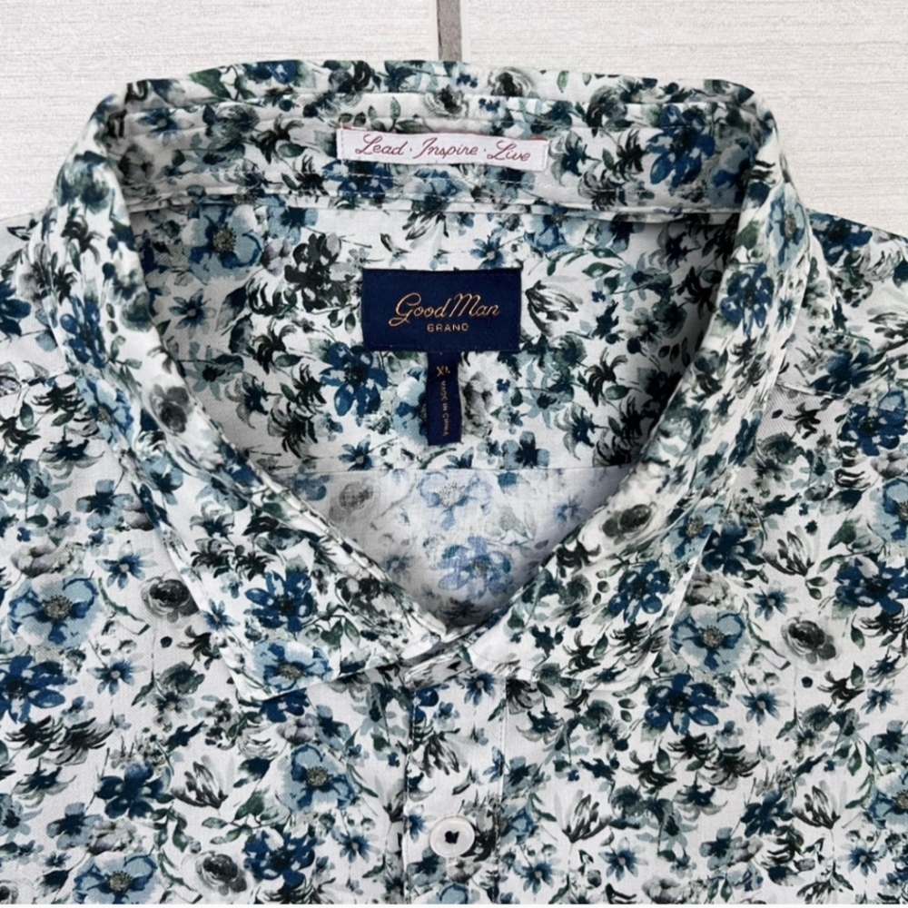 Good Man Brand Floral Button Down Shirt